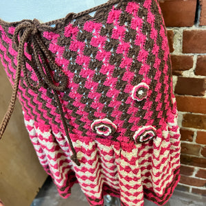 MOSCHINO Y2K crochet skirt