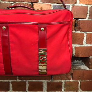 MOSCHINO 1980s suitcase