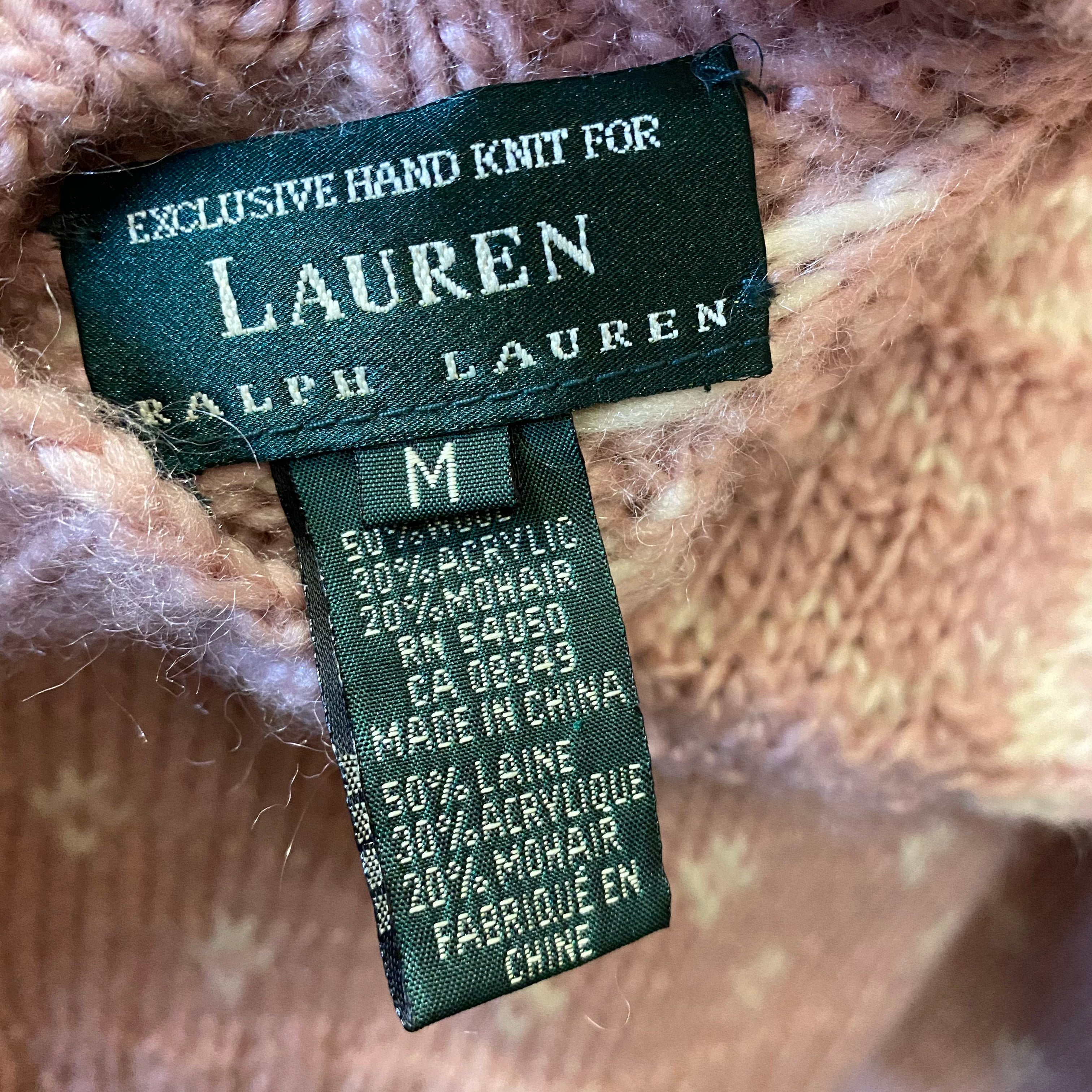 Ralph Lauren Handknitted wool jumper