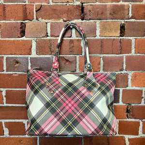 VIVIENNE WESTWOOD Stewart tartan handbag