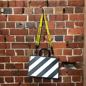 OFF WHITE leather handbag