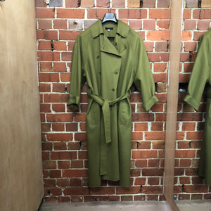 KAREN WALKER wool trench coat