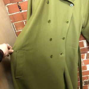 KAREN WALKER wool trench coat