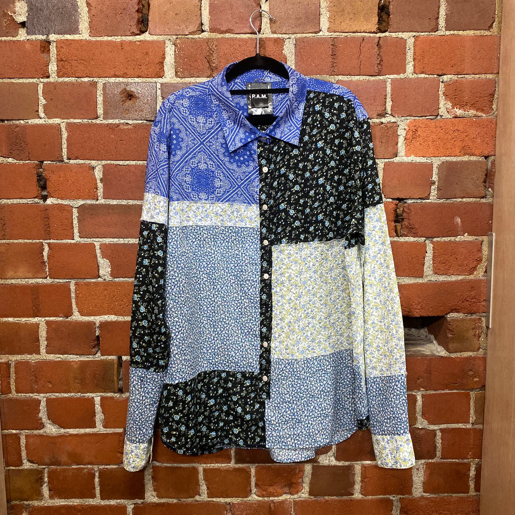 P.A.M patchwork shirt