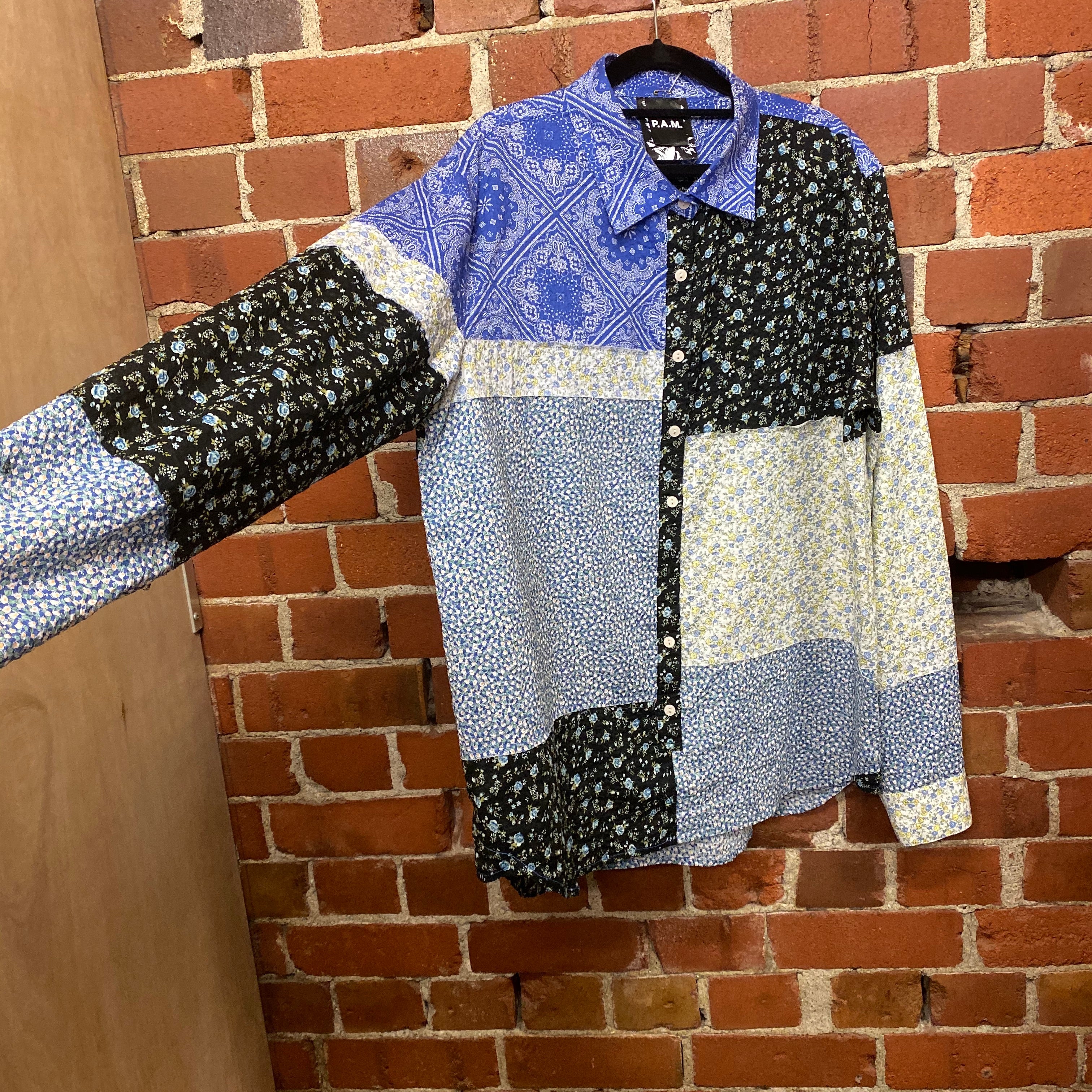 P.A.M patchwork shirt