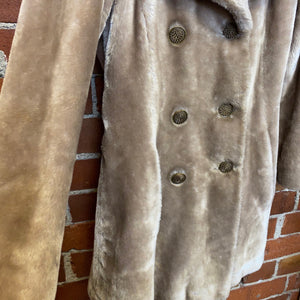1970s plush faur fur coat