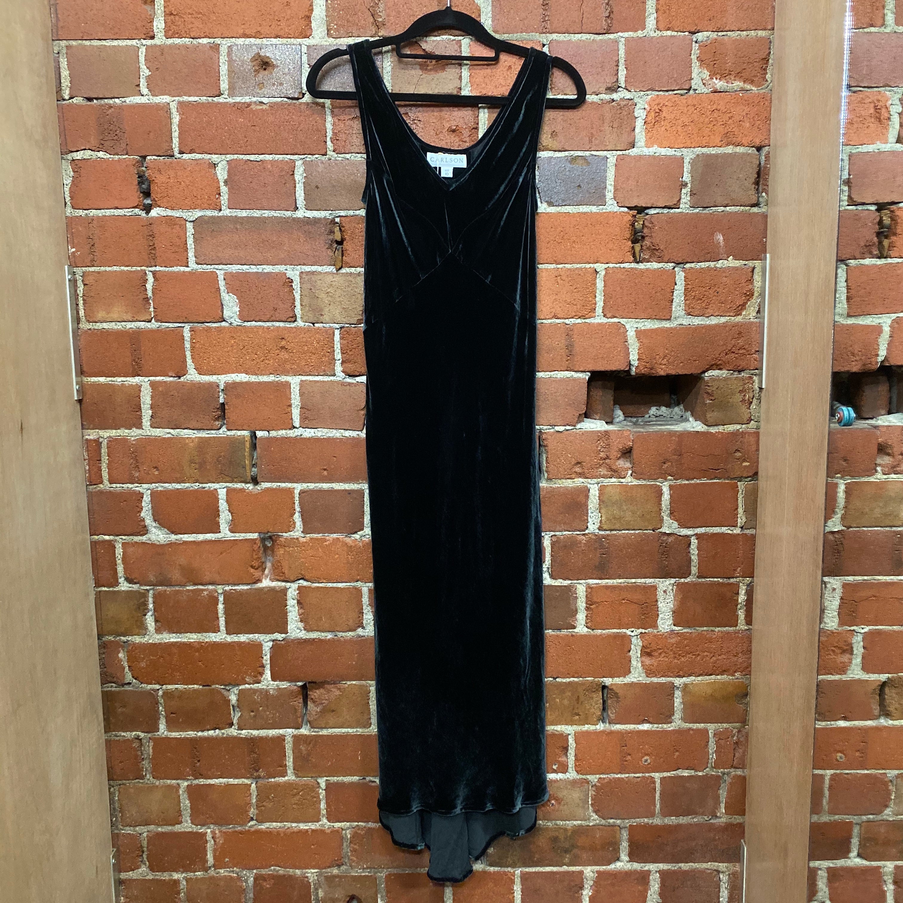 CARLSON silk velevt bias slip dress Wellington Hunters and Collectors CARLSON silk velevt bias slip dress Wellington Hunters and Collectors
