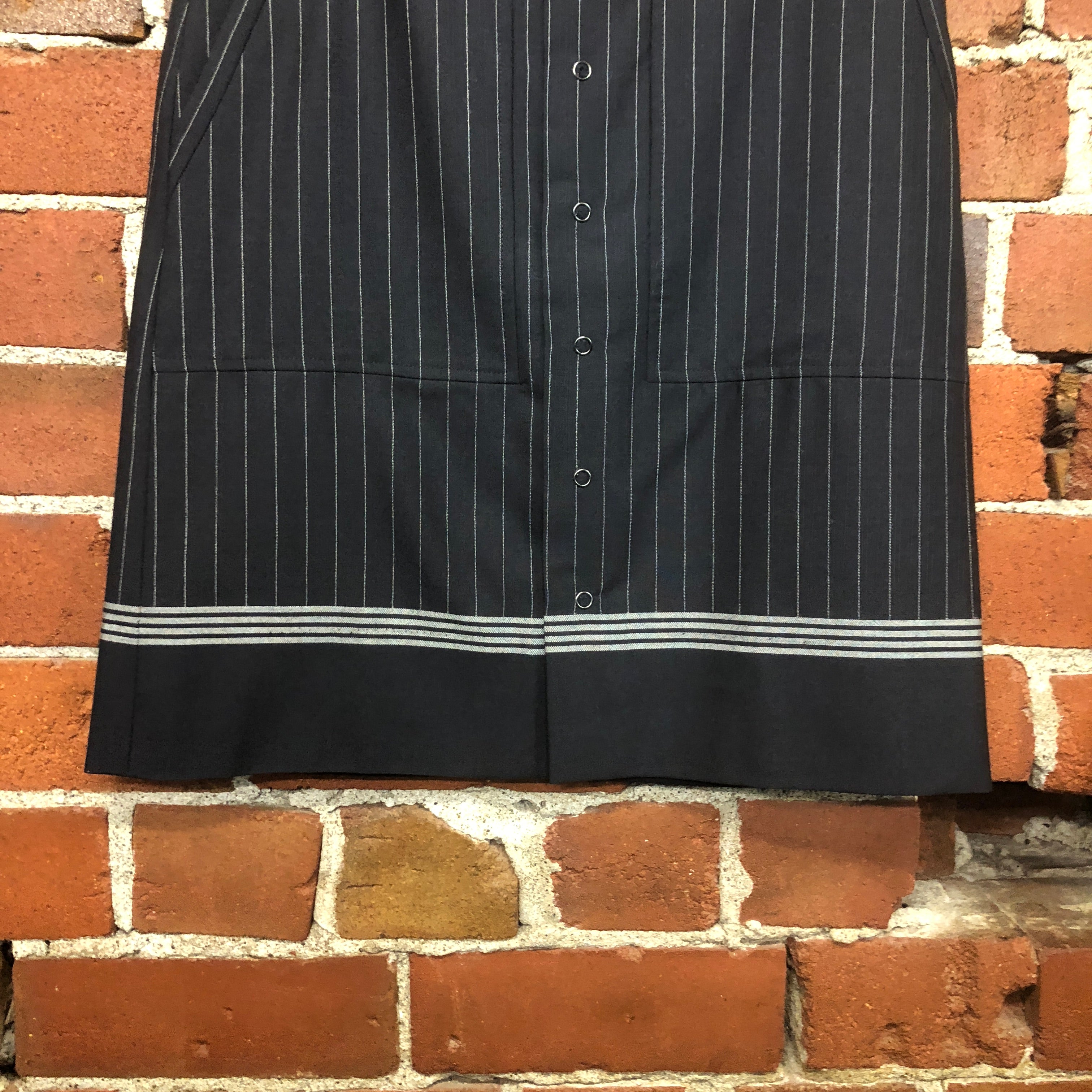 JEAN PAUL GAULTIER pinstripe skirt