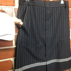 JEAN PAUL GAULTIER pinstripe skirt