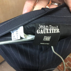 JEAN PAUL GAULTIER pinstripe skirt