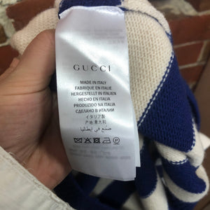 GUCCI striped tiger jumper