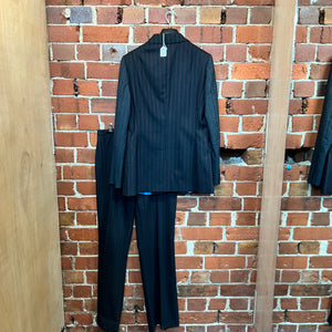 MOSCHINO  mixed pinstriped suit