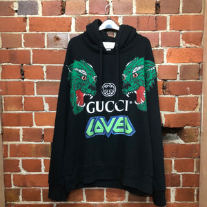 GUCCI hoody with tigers
