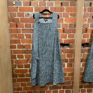 KAREN WALKER tweed smock dress