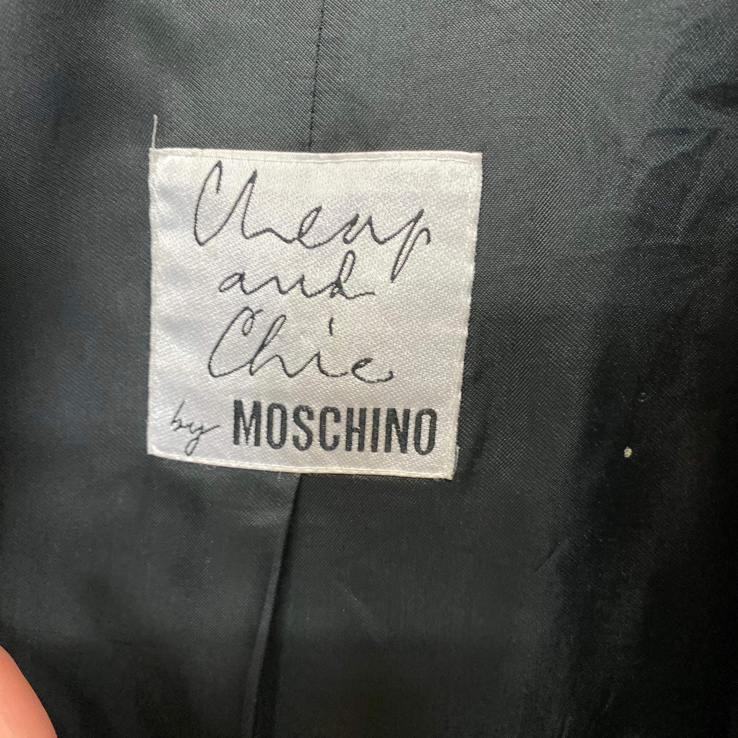 MOSCHINO 1990s charms and appliqués  The Nanny jacket