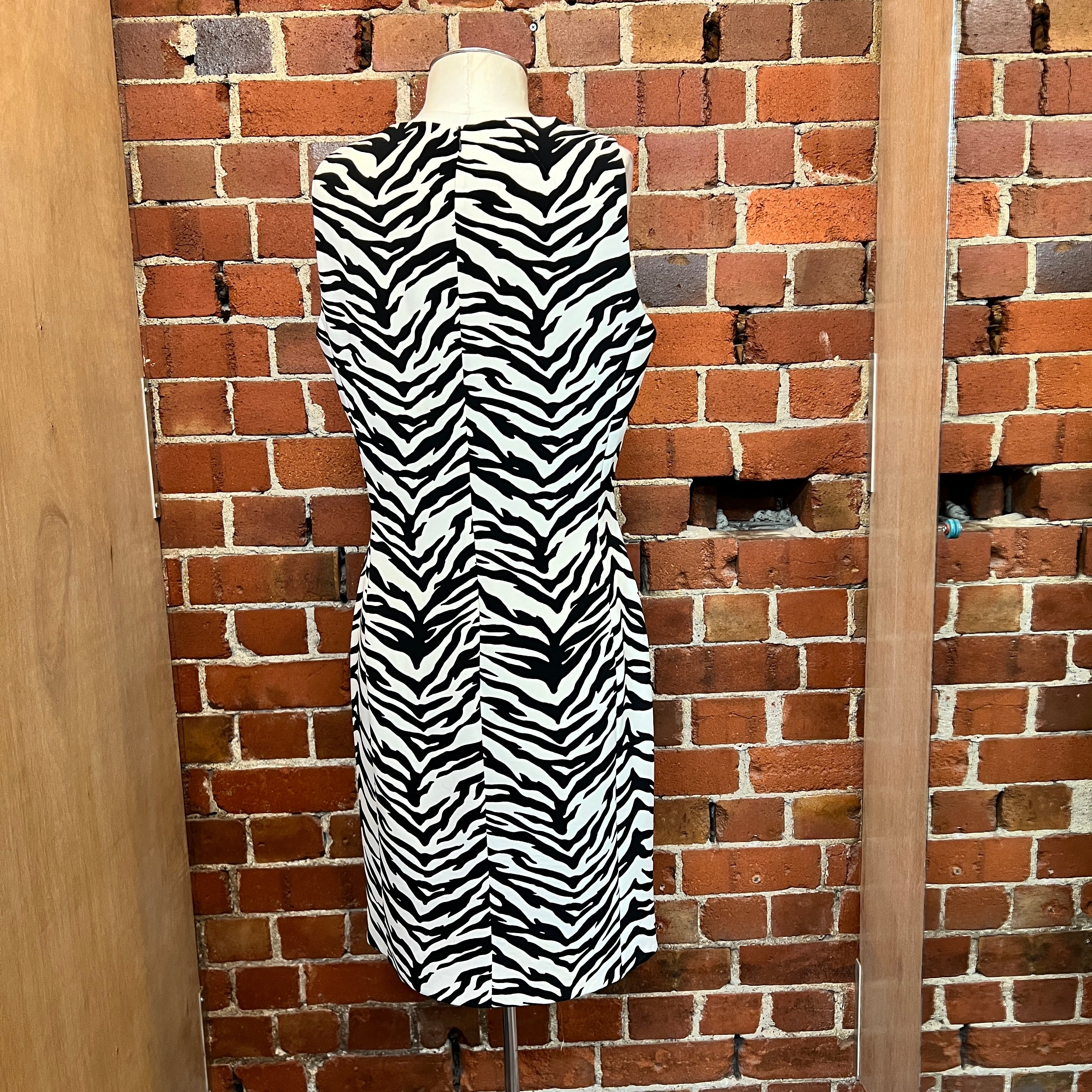 MOSCHINO Zebra print dress