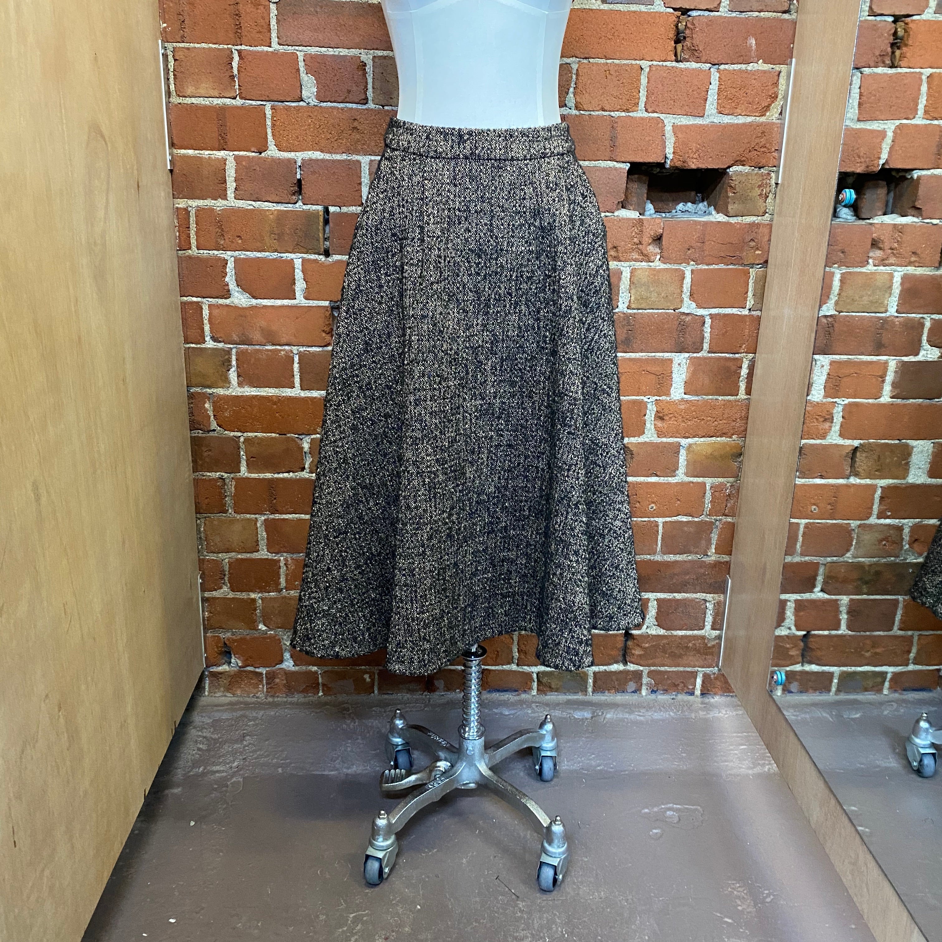 FORTE FORTE tweed wool skirt