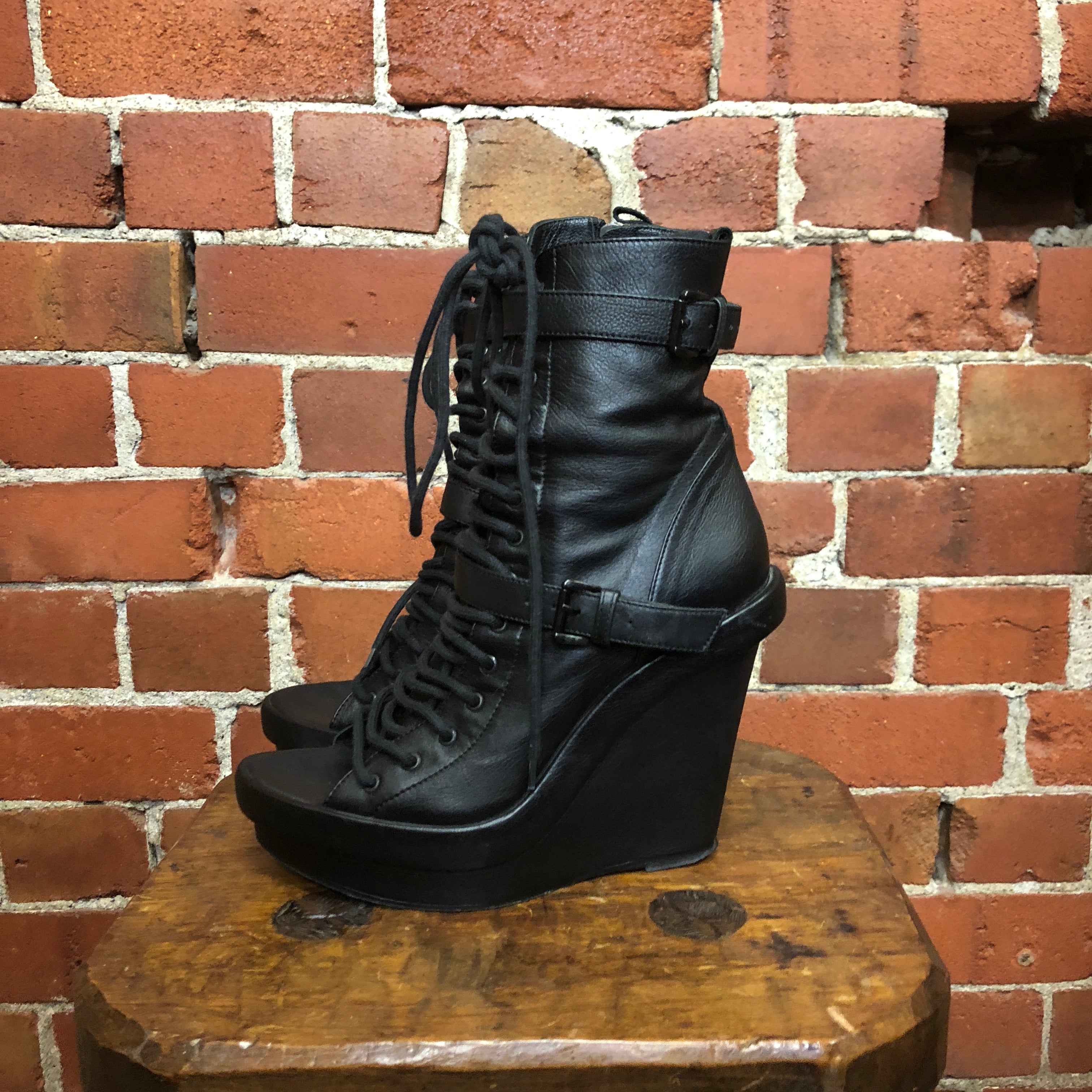 Ann demeulemeester hot sale lace up