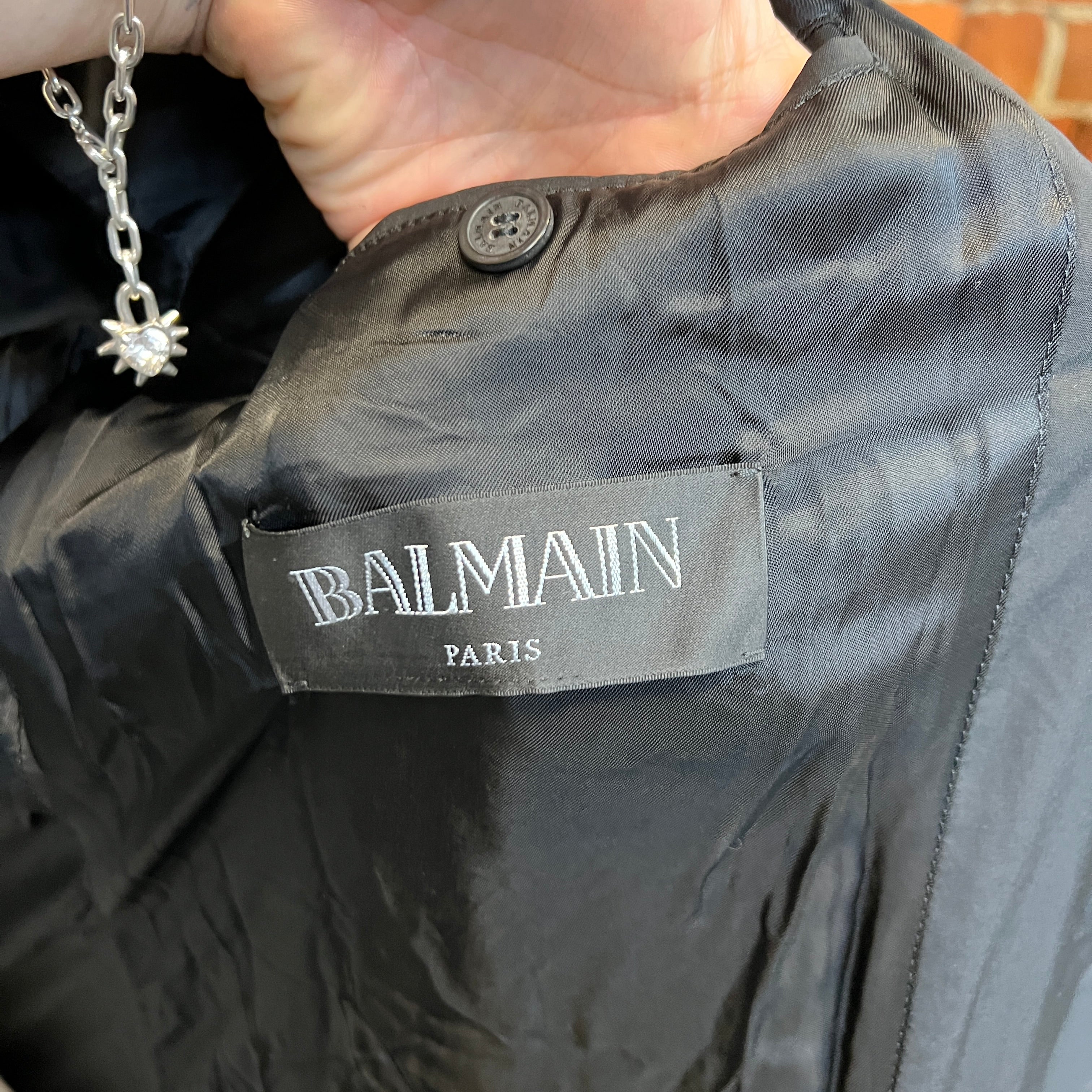 BALMAIN puffer coat