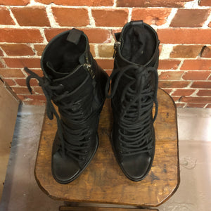 ANN DEMEULEMEESTER lace up boots38.5