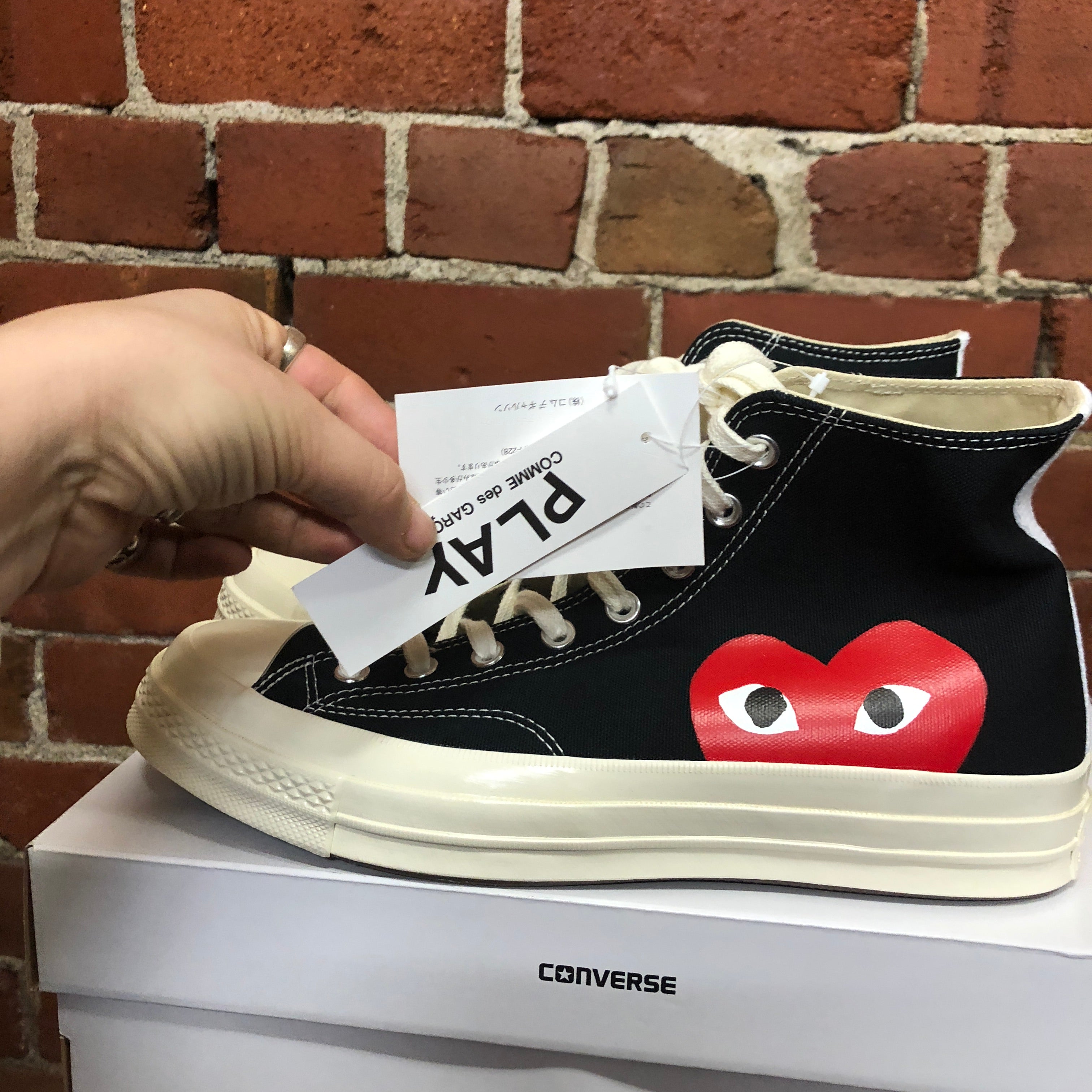 COMME DES GARCONS PLAY X CONVERSE sneakers 10M