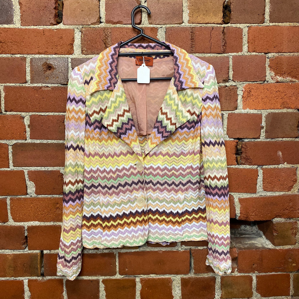 MISSONI Italian knit jacket