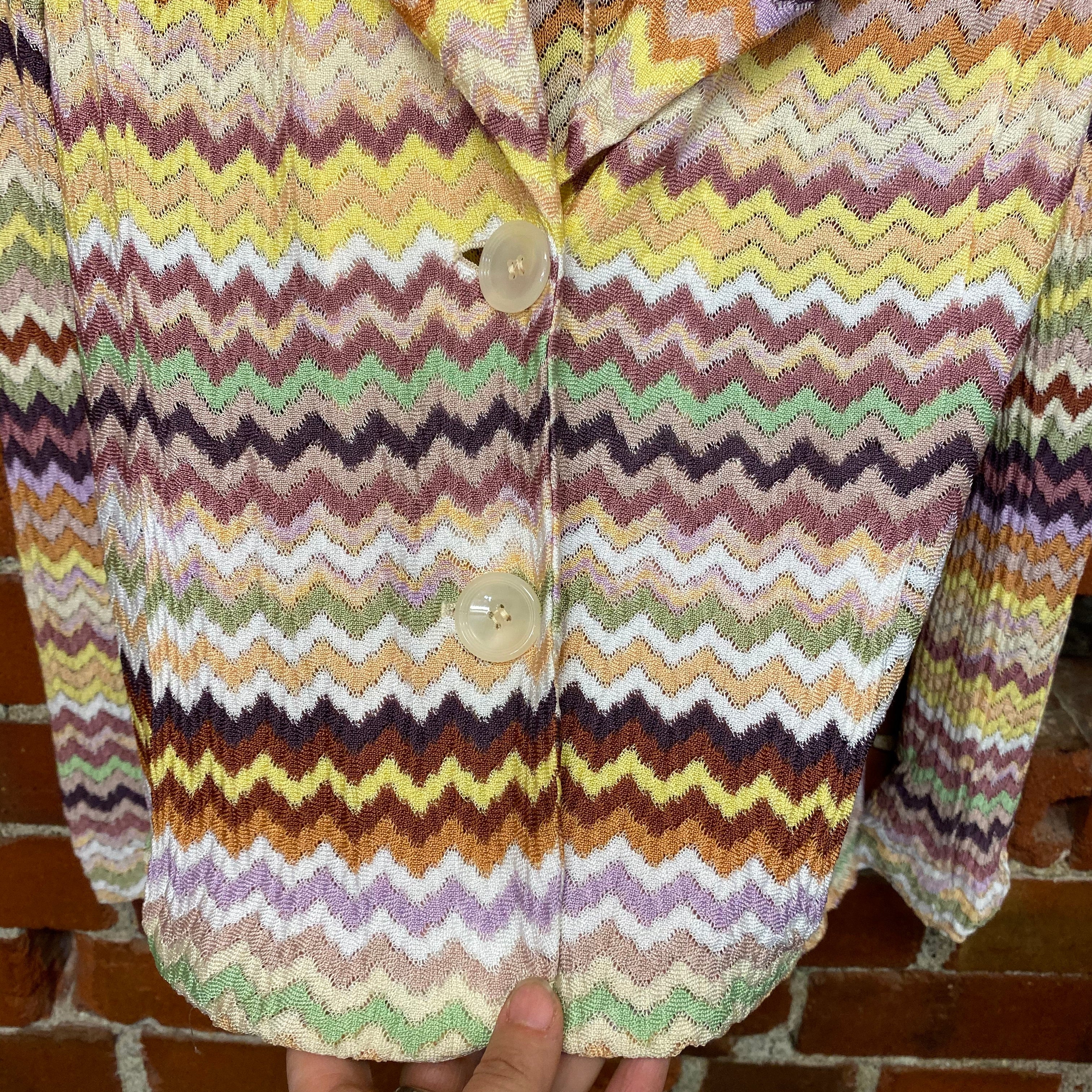 MISSONI Italian knit jacket