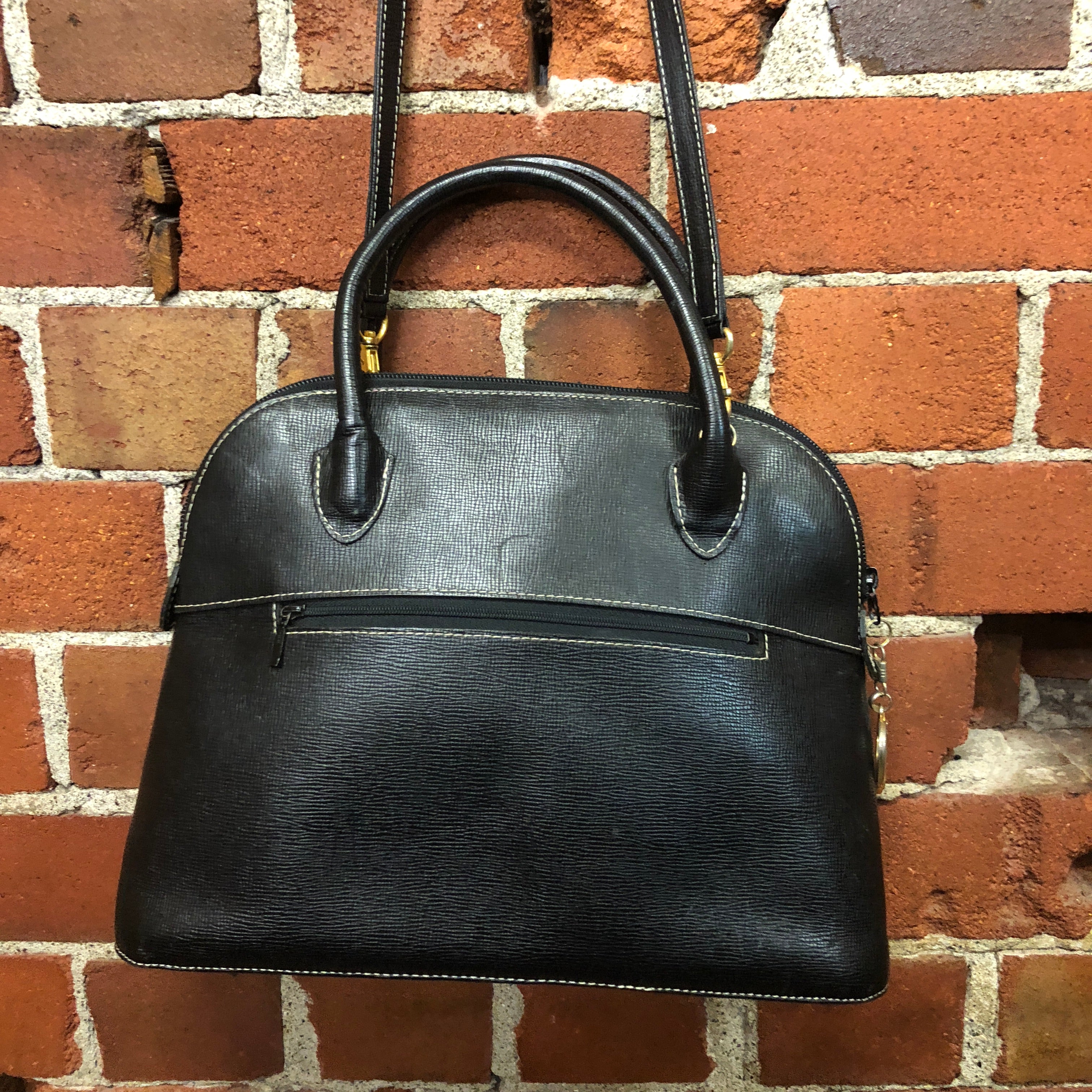 MOSCHINO leather handbag