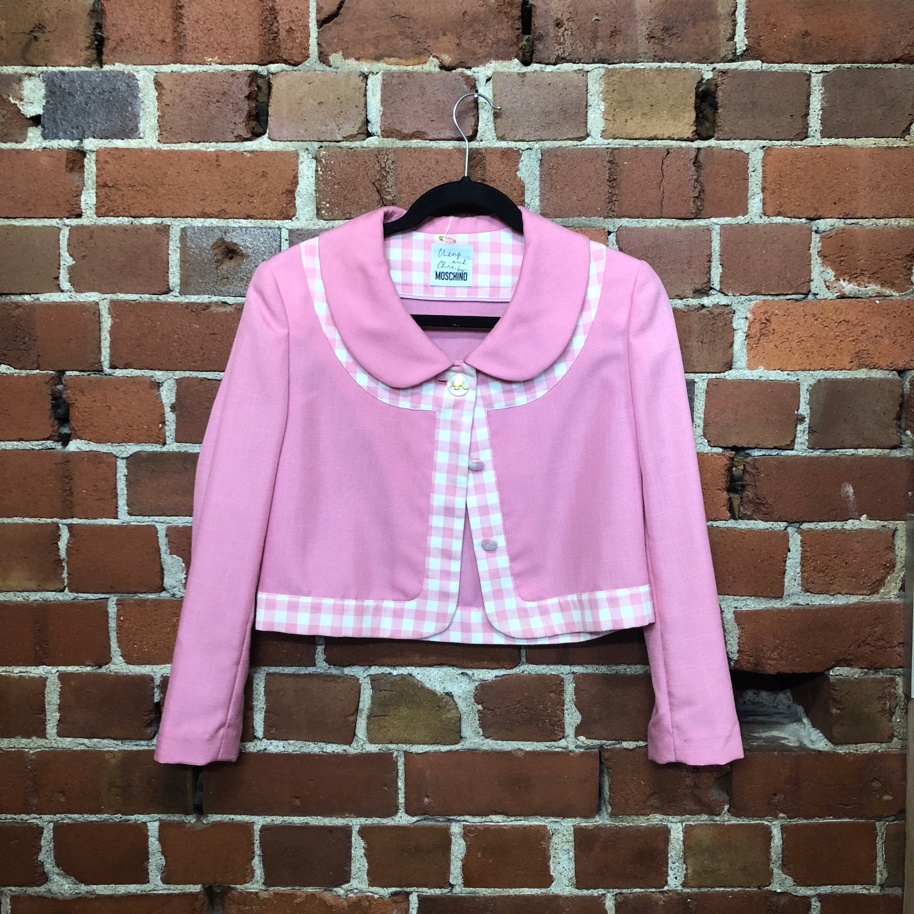 MOSCHINO 1990S cropped jacket