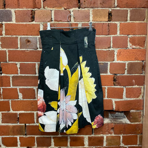 VIVIENNE WESTOOD floral cotton skirt