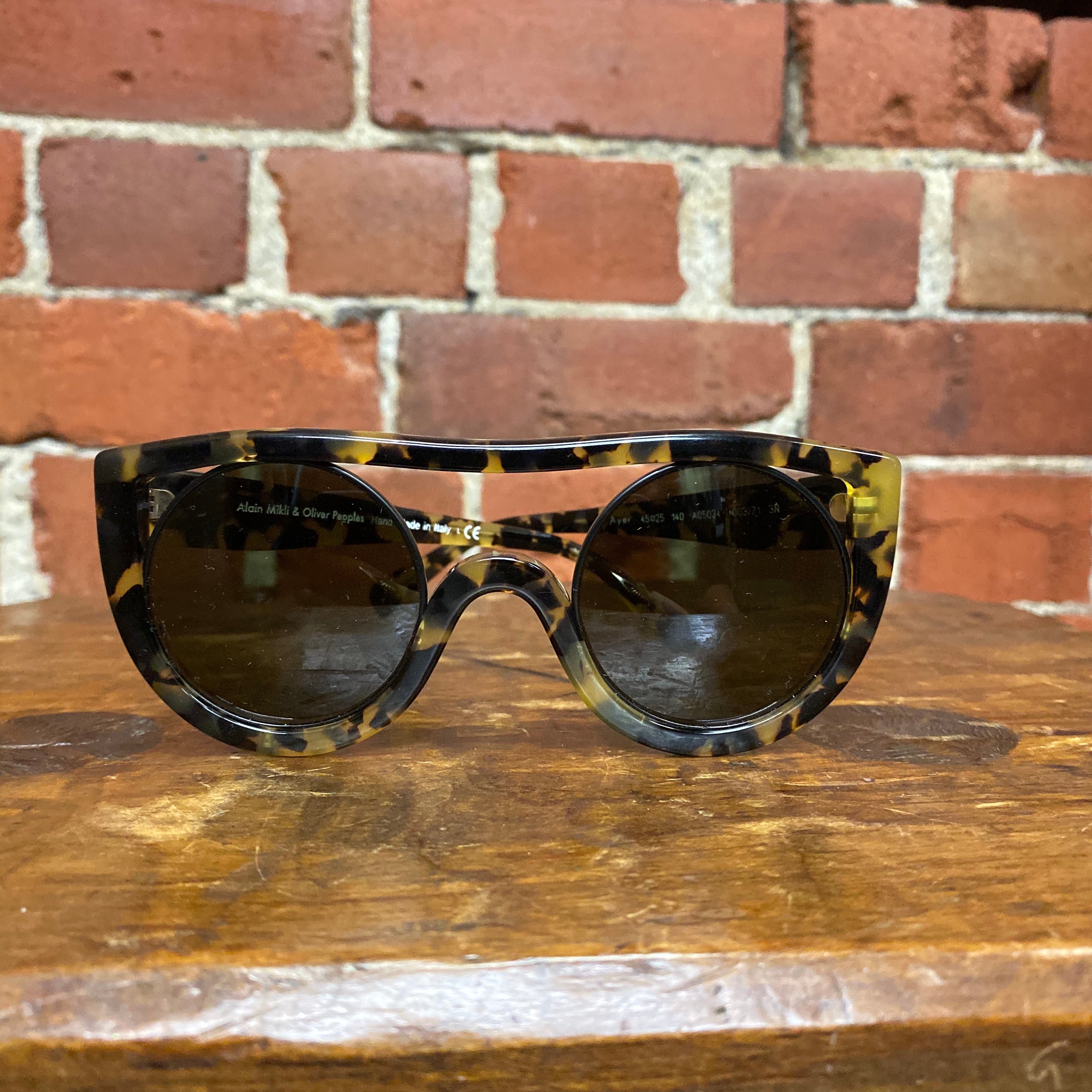 ALAIN MIKLIE X OLIVER PEOPLES collab sunglasses Wellington