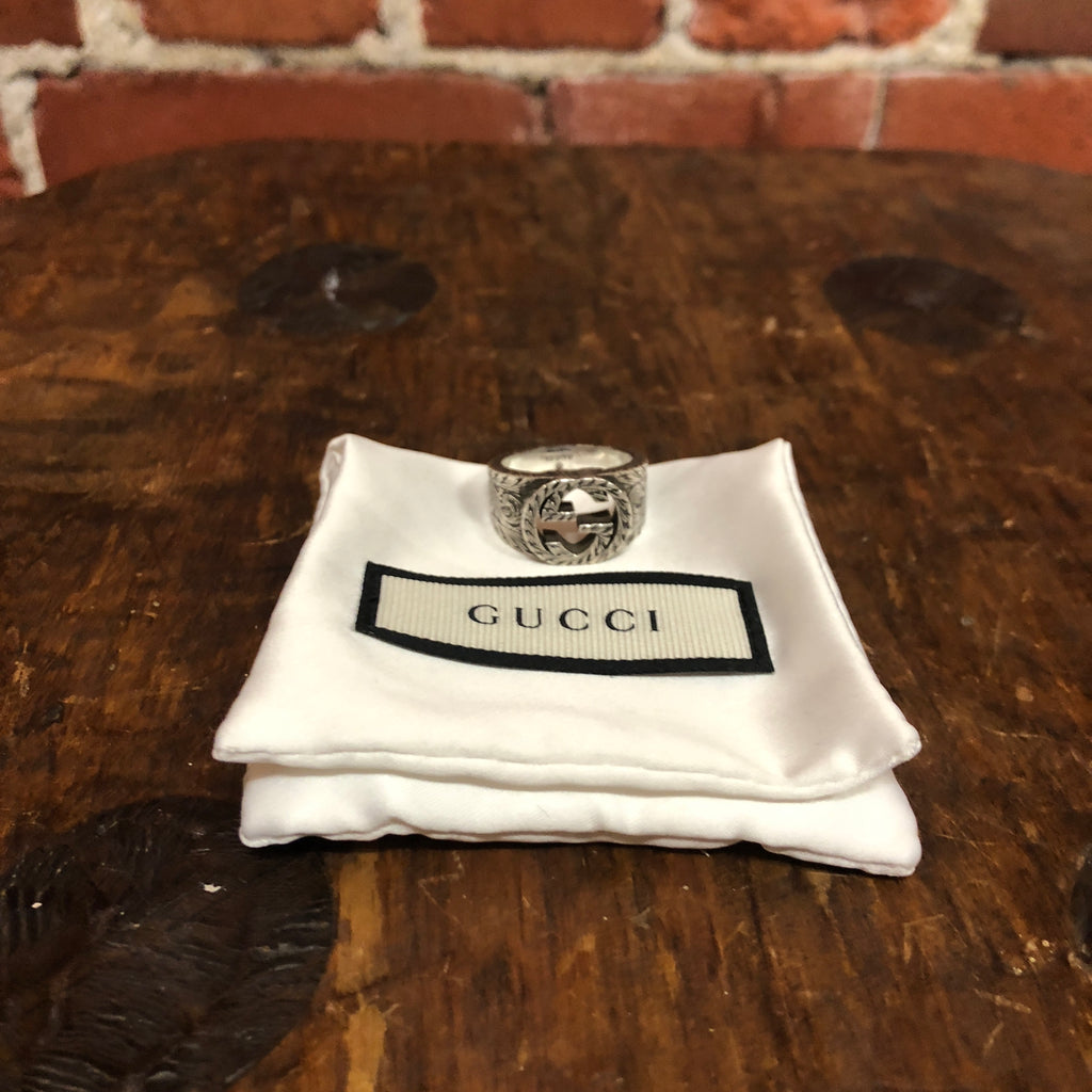 GUCCI sterling silver ring