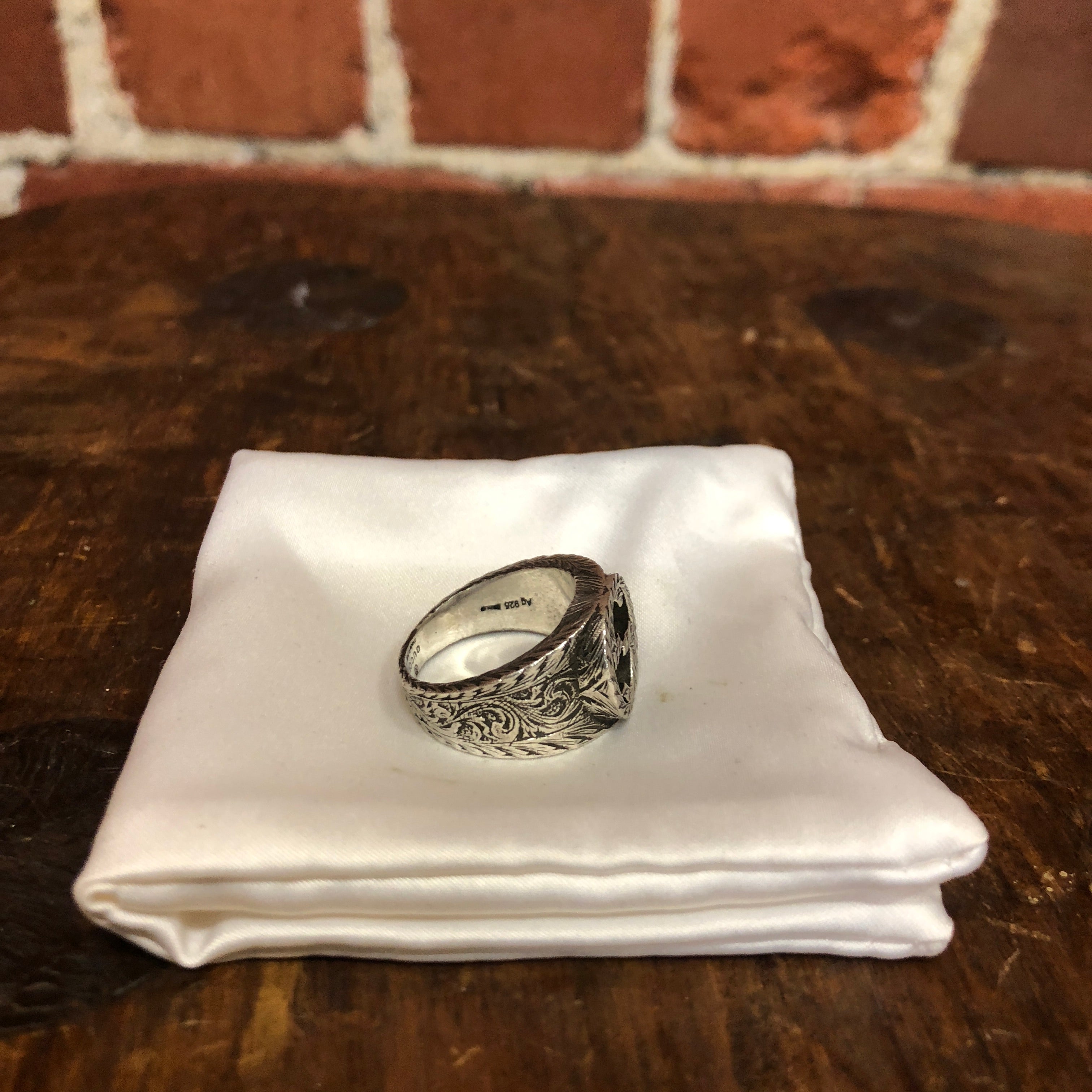 GUCCI sterling silver ring