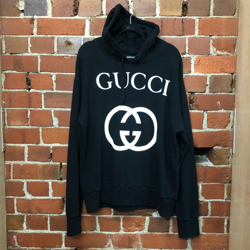 GUCCI Hooded sweatshirt with Interlocking G