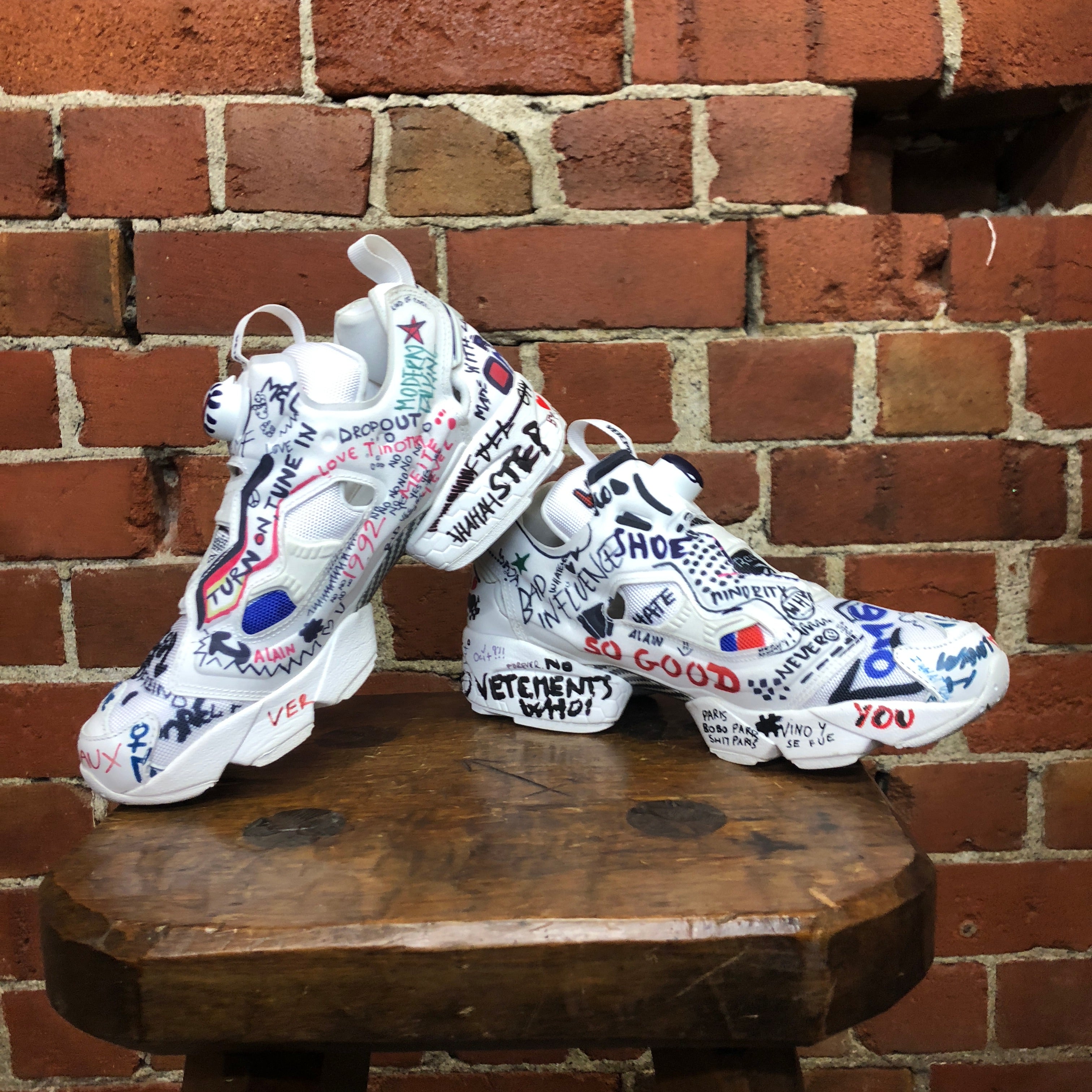 VETEMENTS x REEBOK instapump sneakers 40 – Wellington Hunters and