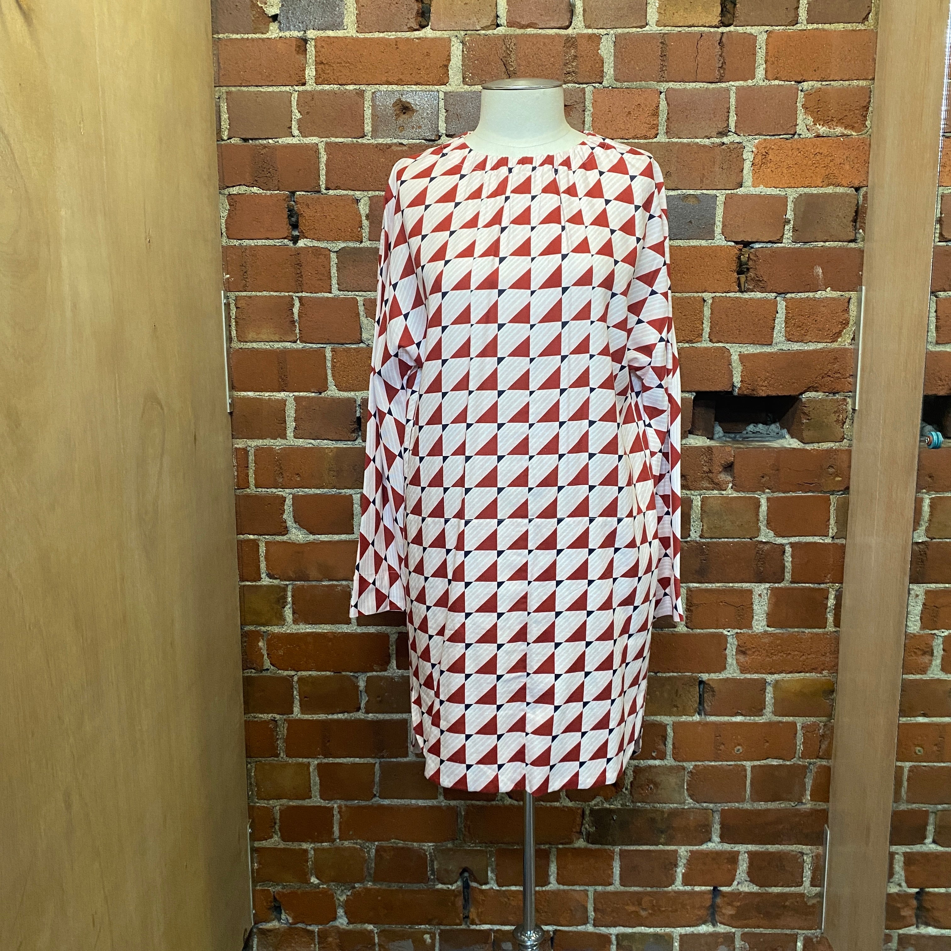 MARNI graphic cotton dress