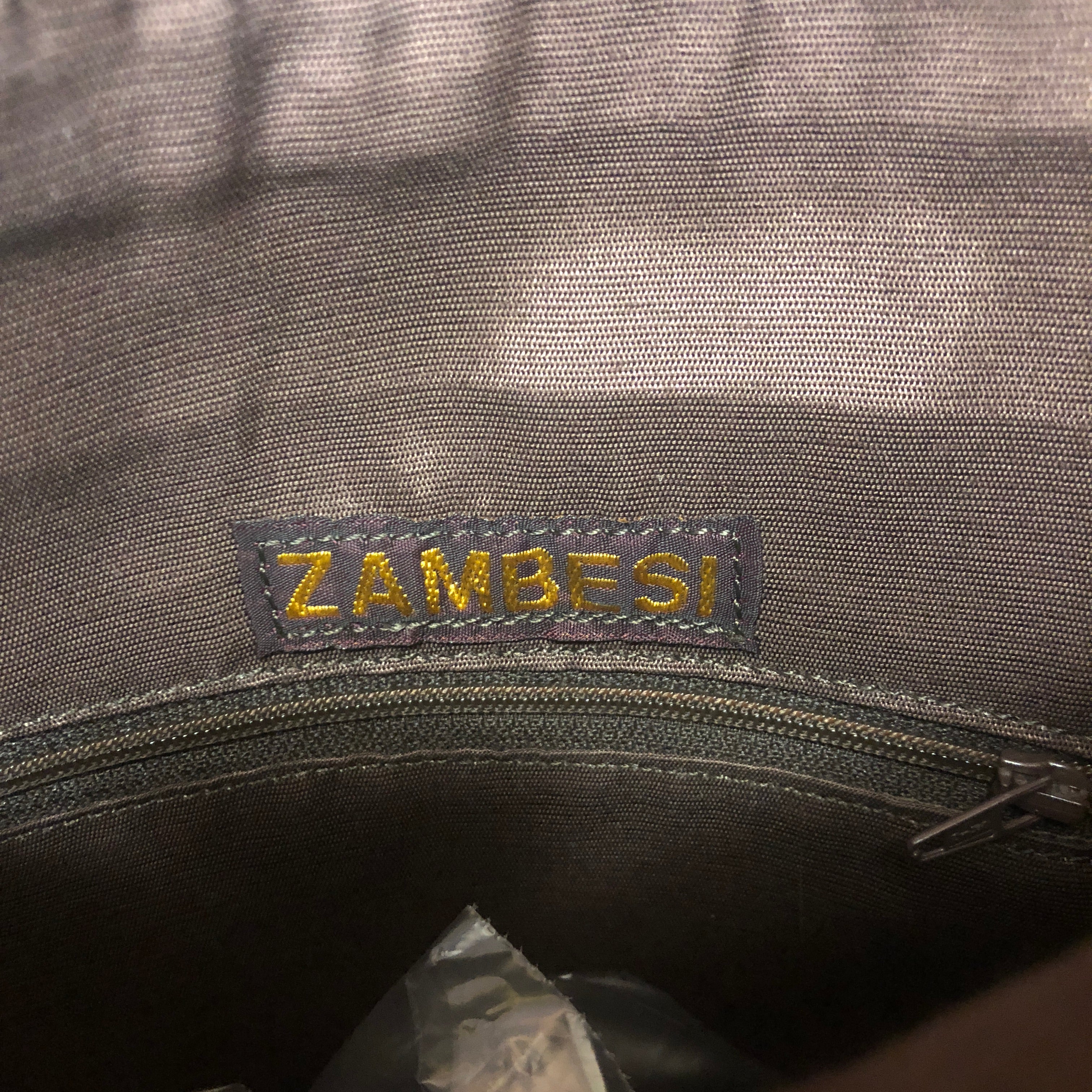 ZAMBESI leather handbag