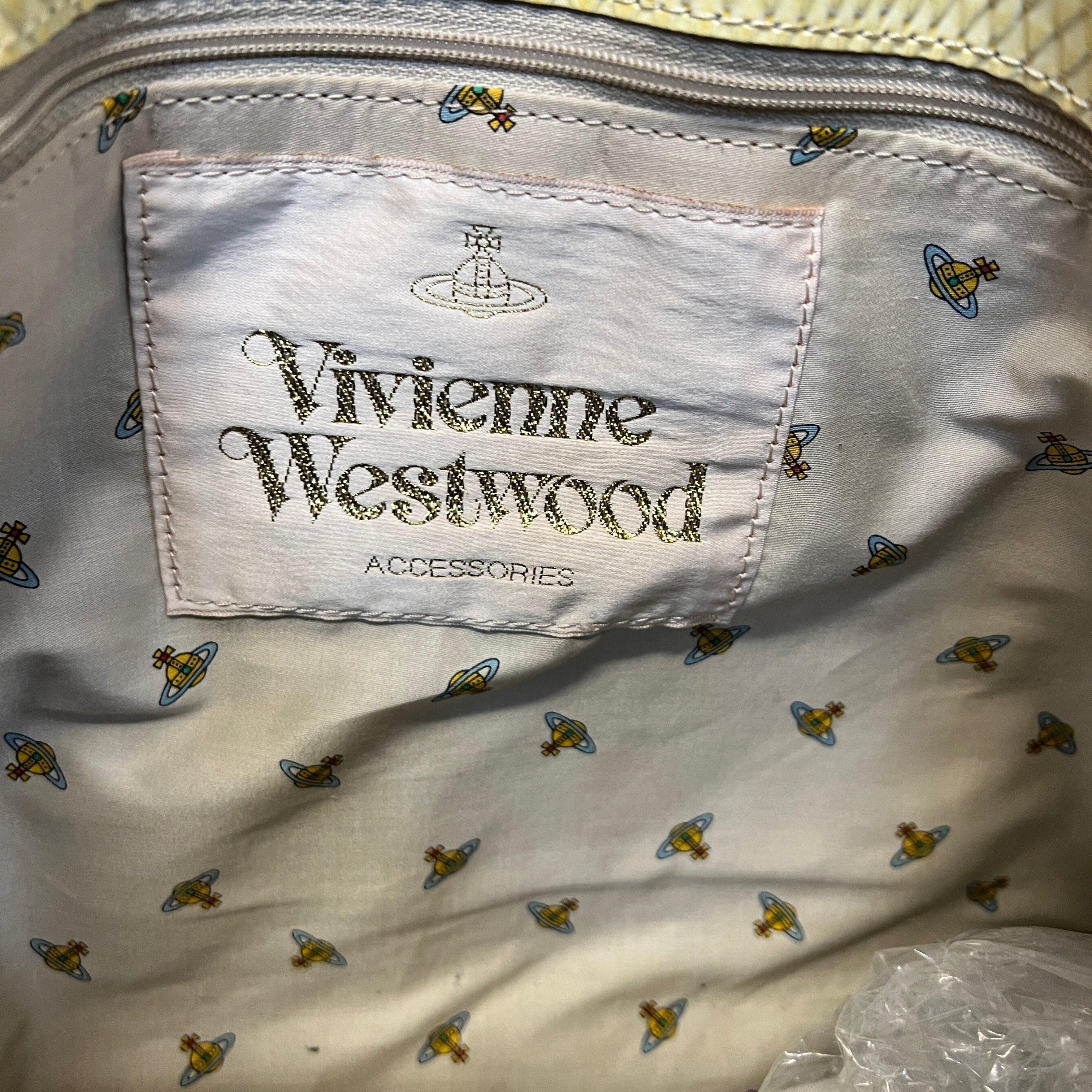 VIVIENNE WESTWOOD 1990's "fakeskin" handbag