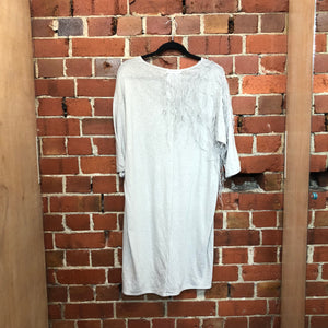 LELA JACOBS cotton t-shirt dress