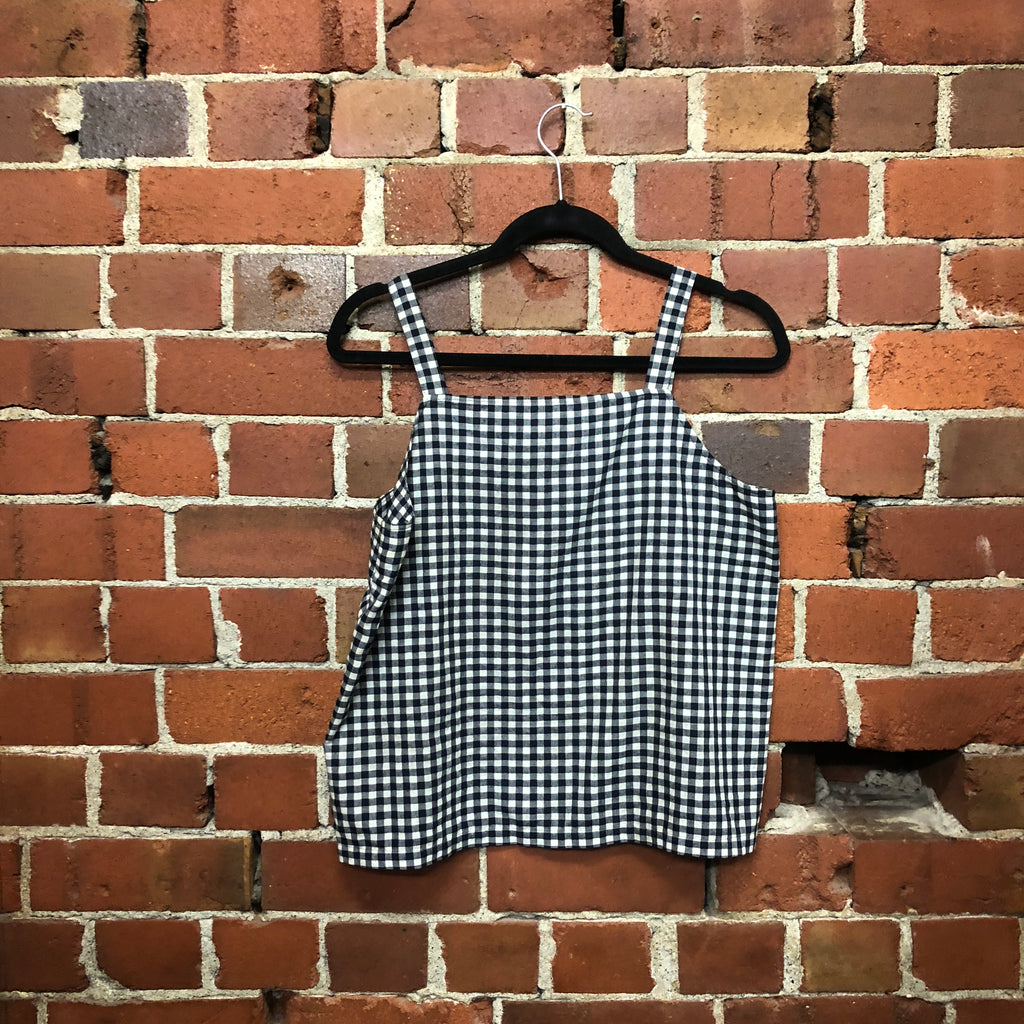 Twenty Seven Names gingham singlet top