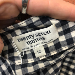 Twenty Seven Names gingham singlet top