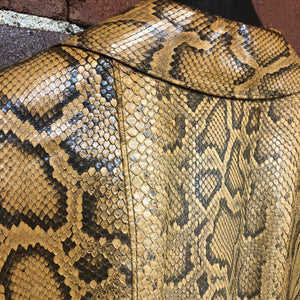 1970S Genuine Snakeskin blazer