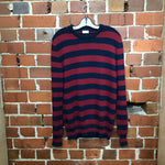 SAINT LAURENT nautical striped wool jumper