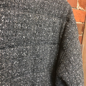 GAULTIER 1980s wool tweed puffer coat