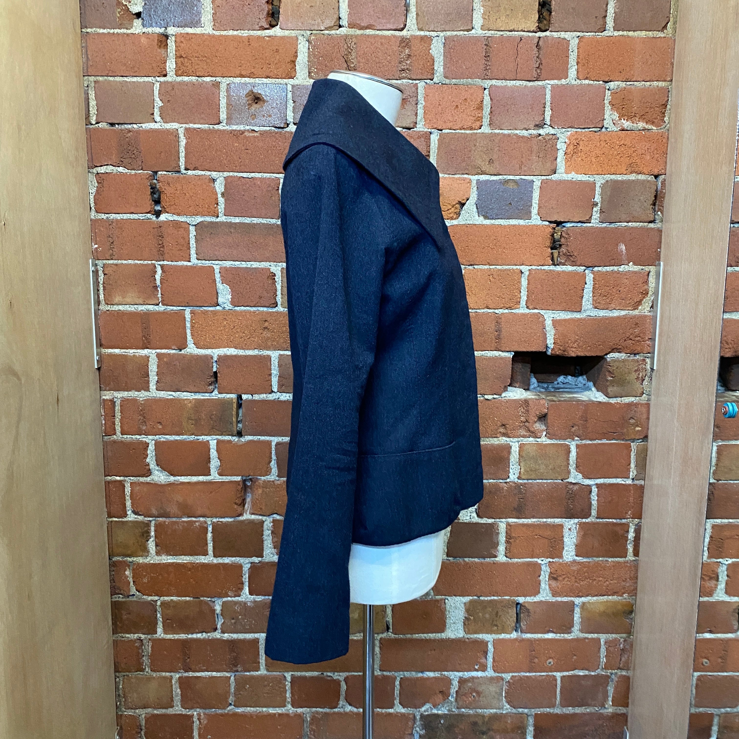Wool jacket Louis Vuitton Blue size 48 FR in Wool - 35336557