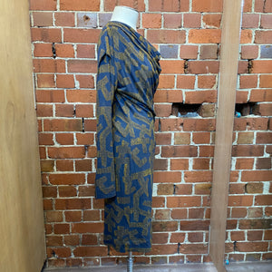 VIVIENNE WESTWOOD squiggle pattern dress