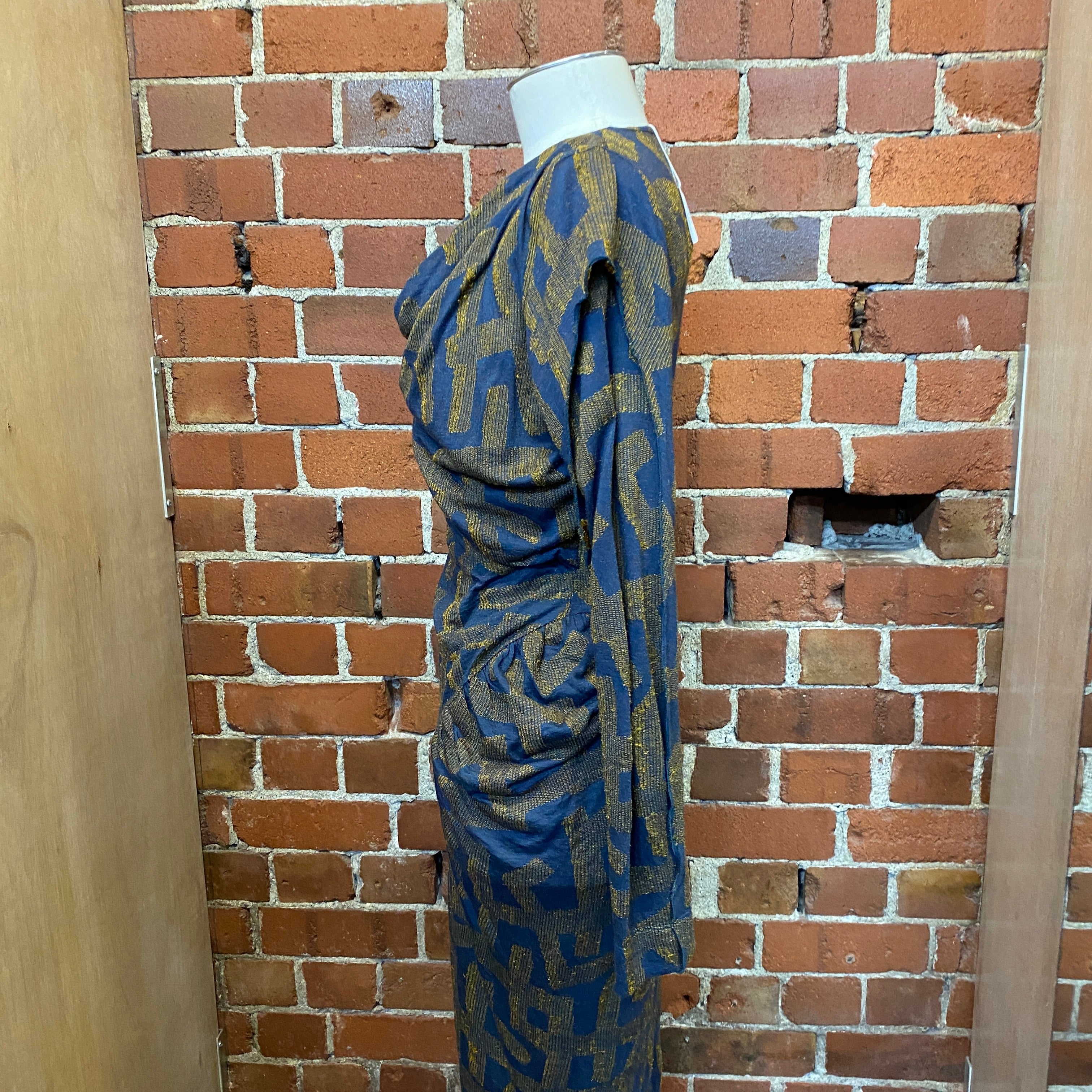 VIVIENNE WESTWOOD squiggle pattern dress