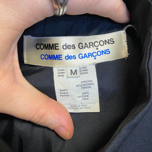 COMME DES GARCONS 1990s velvet trim jacket