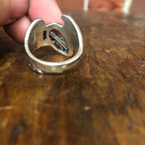 HONDA retro sterling silver ring