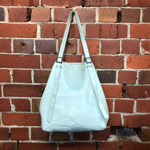 MARGIELA 'white label' leather handbag